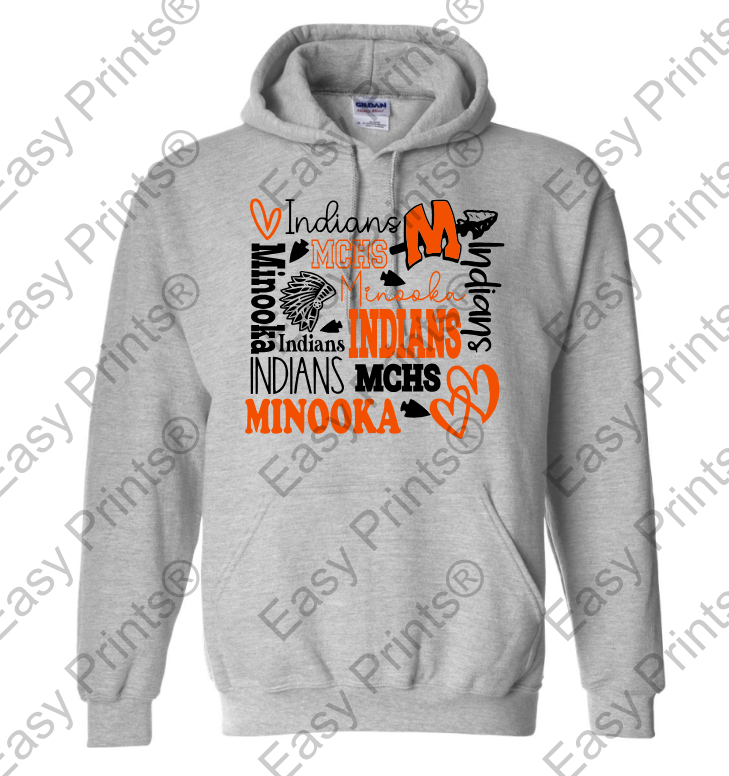 MCHS Word Art sweatshirt