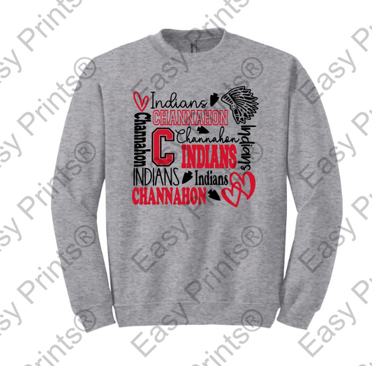 Channahon Indians Sweatshirt