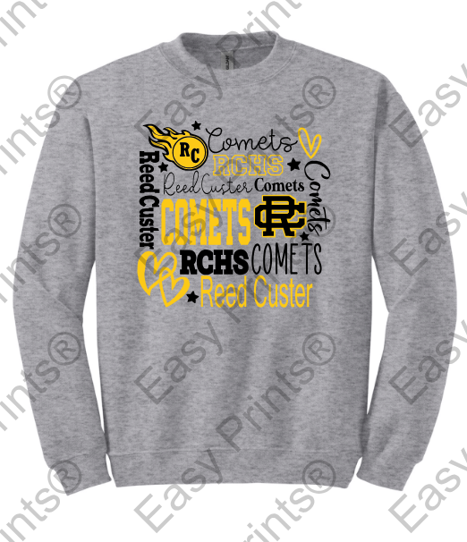 Reed Custer Comets Sweatshirt